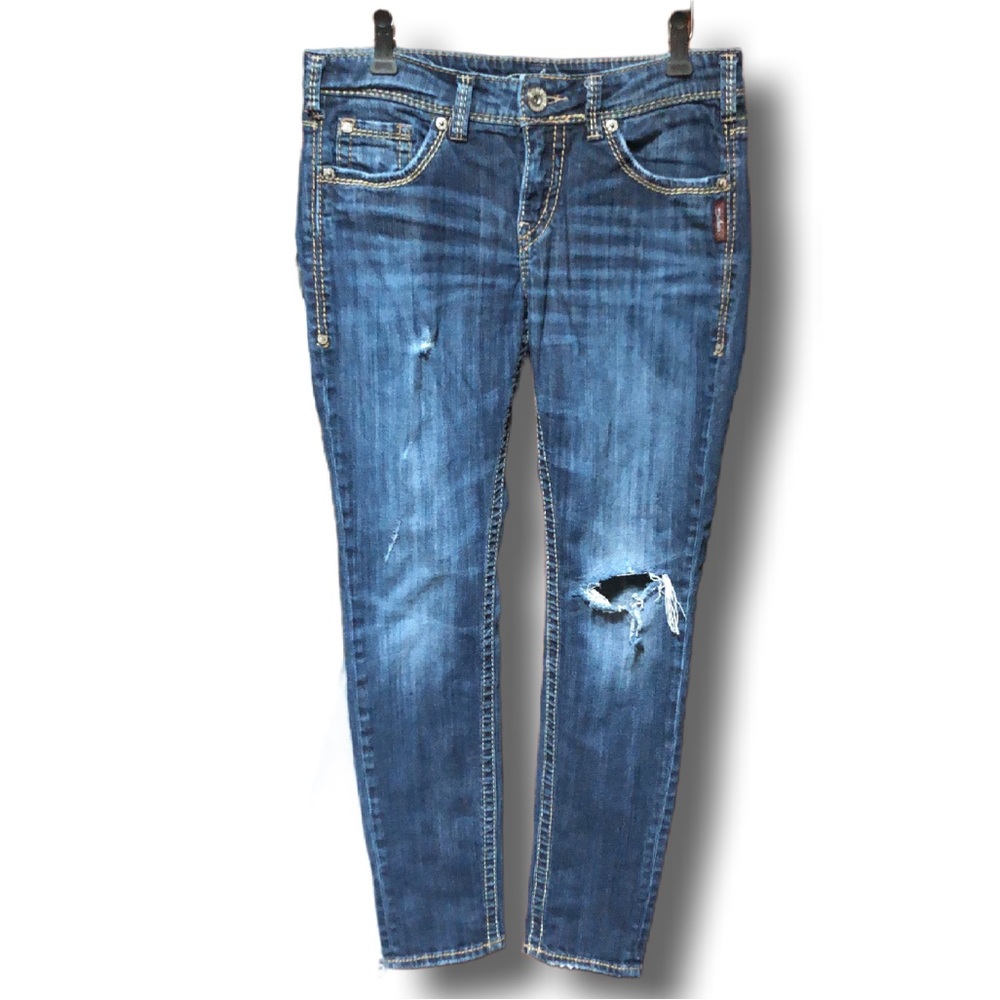 Silver Kellii boyfriend jeans W28/L31